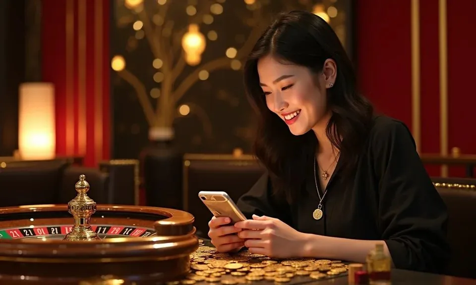 Mobile casino lobby